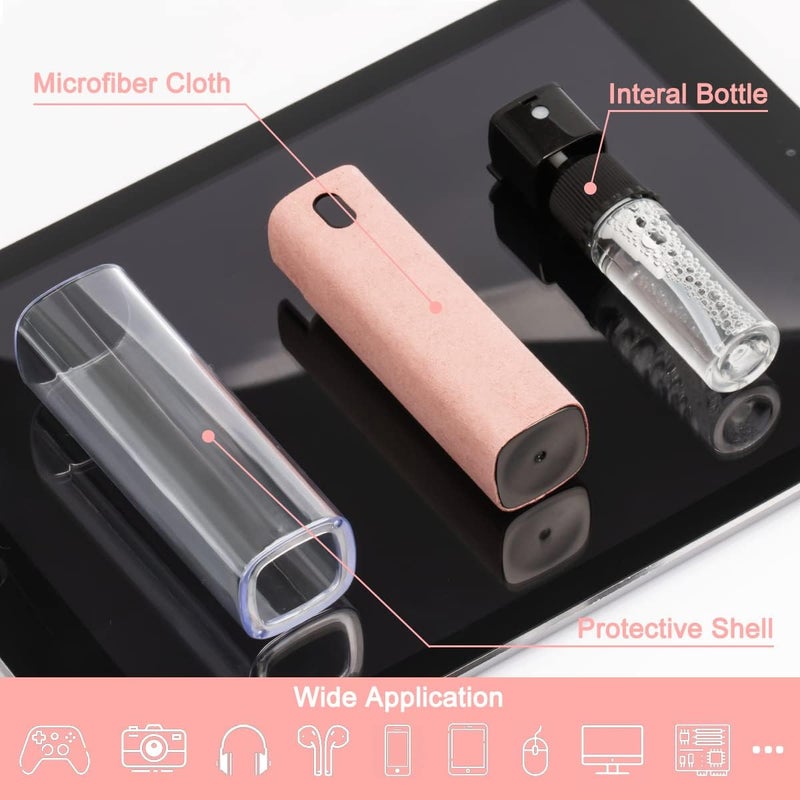 walrfid Touchscreen Mist Cleaner Spray, Electronic Screen Cleaner for TV, Laptop, Tablet, PC, Computer Monitor LCD Flat Screens, Eyeglasses - Pink - Image 2